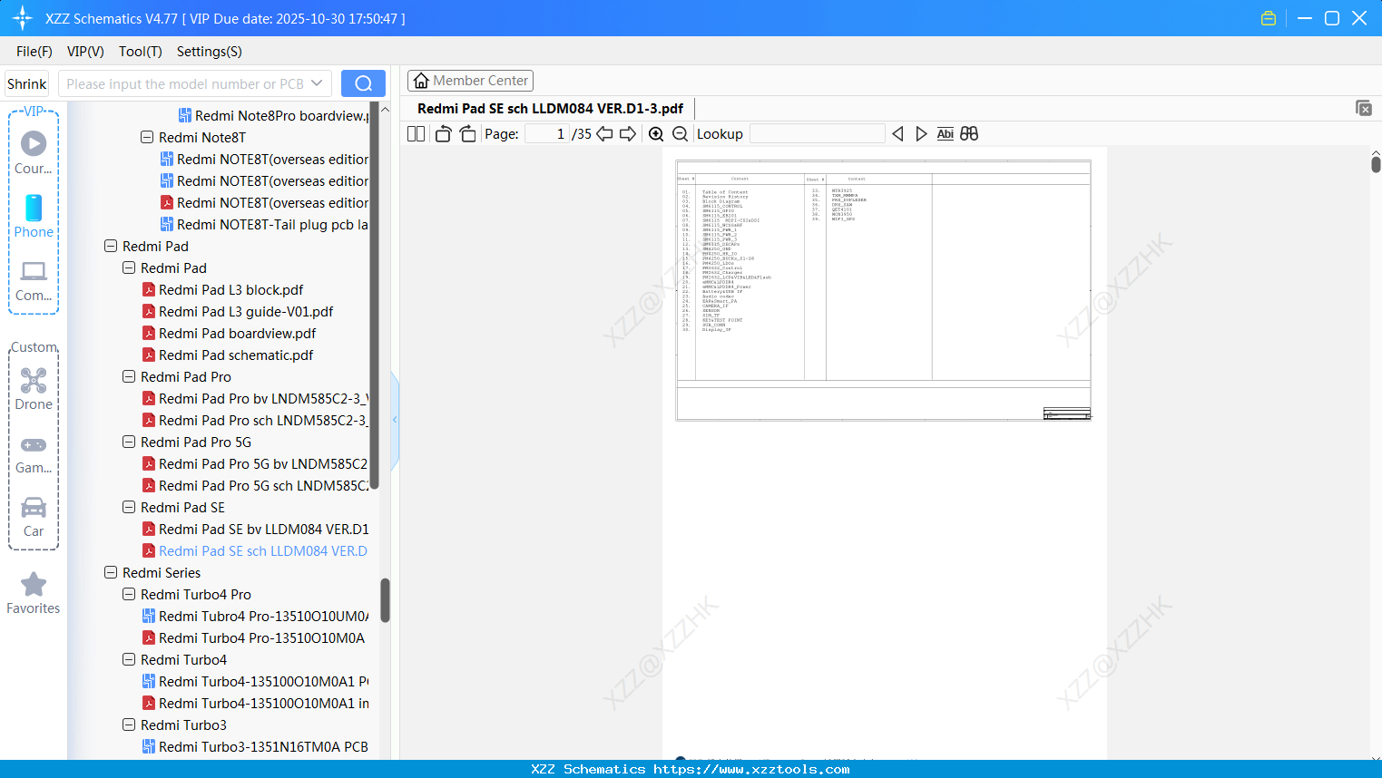 Xiaomi Redmi Pad SE Sch LLDM084 VER.D1-3